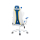 Diablo Chairs X-ONE 2.0 SMALL SIZE AQUA BLUE - 1527040 - zdjęcie 4